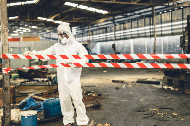 Professional Trauma Scene Cleanup technician working in Escalon, CA